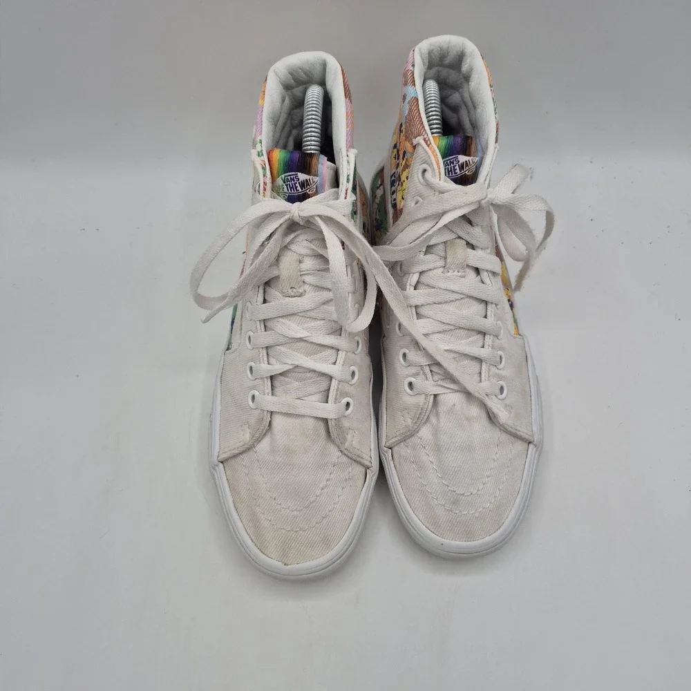 Vans Sk8-Hi Together As Ourselves Shoes Womens Size 8 Multicolor High Top Canvas